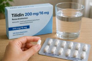 Tilidine deutschland Kaufen Einnahme mit einem Glas Wasser
