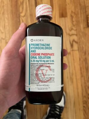 AKORN PROMETHAZINE HYDROCHLORIDE AND CODEINE