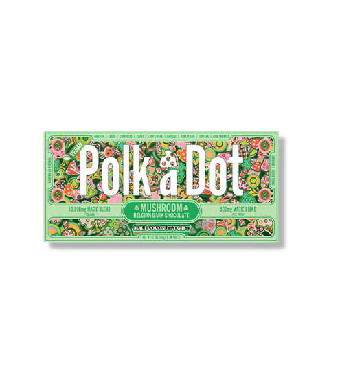Polk-A-Dot Schokolade | 5 Gramm | Maui Coconut Twist Schokoladenriegel