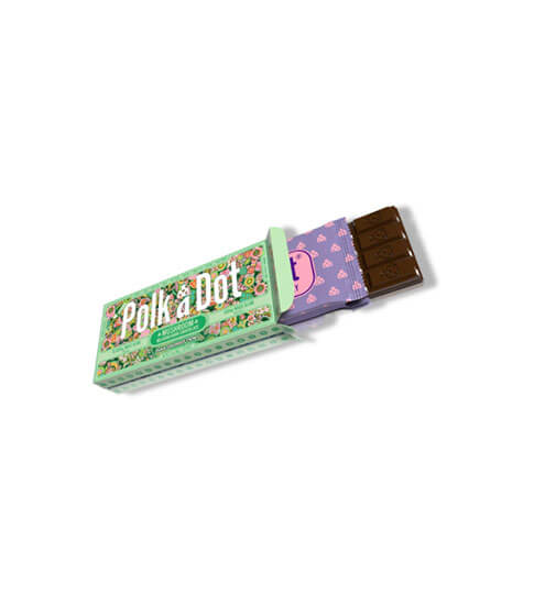 Polk-A-Dot Schokolade | 5 Gramm | Maui Coconut Twist Schokoladenriegel