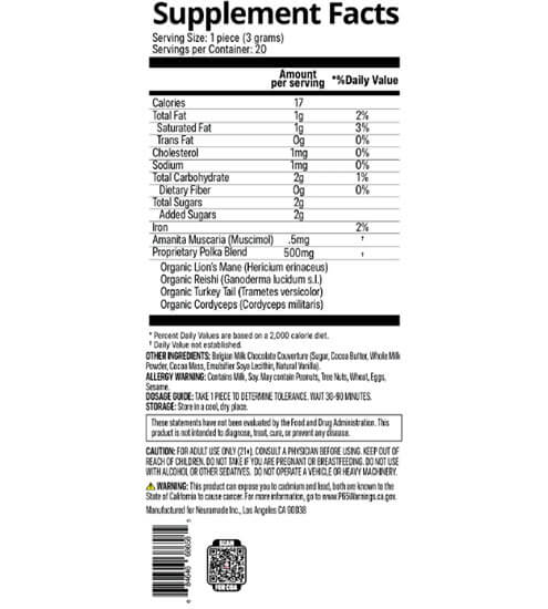 Polk-A-Dot Schokolade | 5 Gramm | Maui Coconut Twist Schokoladenriegel