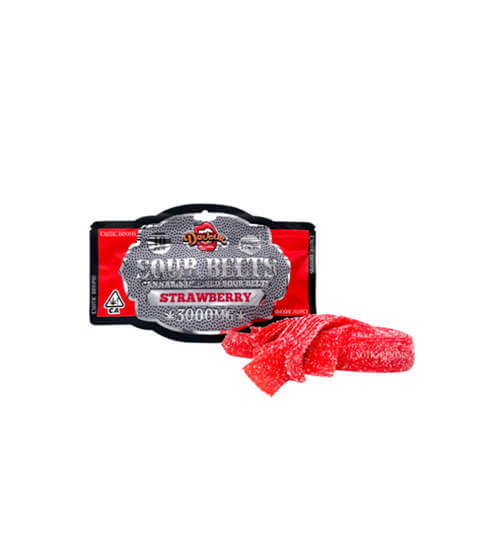 Pp25 Devour Sour Belts – Strawberry 3.000mg