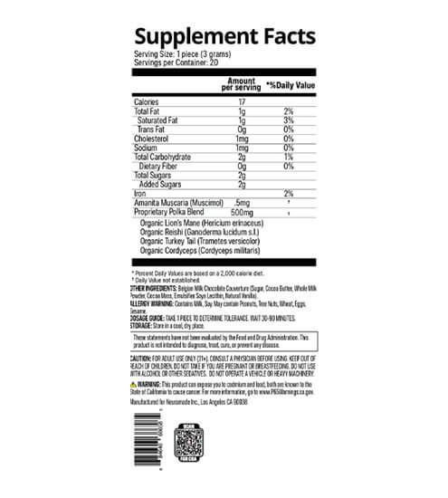 Polk-A-Dot Chocolate | 5 Gramm | Torrone Delight Schokoladentafel