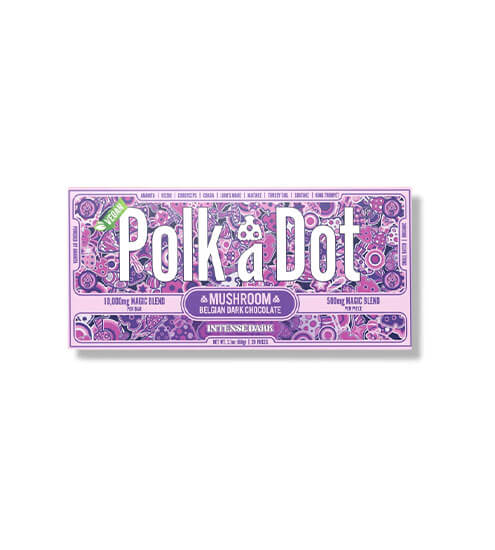Pp29 Polk-A-Dot Chocolate | 5 Gramm | Intensive Zartbitterschokolade
