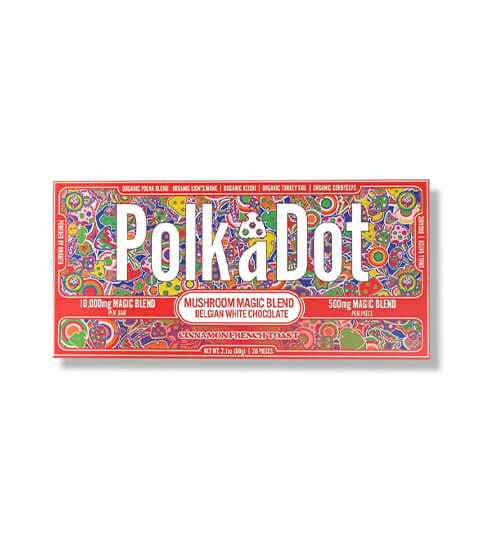 Polk-A-Dot Chocolate | 5 Gramm | Cinnamon French Toast Schokoladentafel