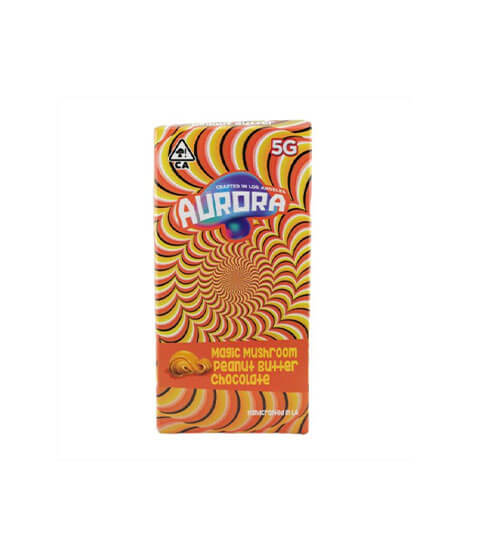 Ppp02 Aurora | Peanut Butter | Magic Mushroom Chocolate Bar | 5G