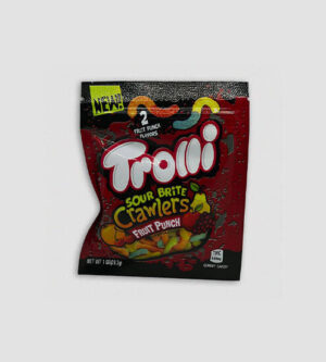 Ppp05 Trolli | Sour Brite Crawlers Fruit Punch | Gummy Edibles | 600mg