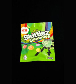 Ppp08 SKITTLEZ | Sour Skittles Gummy Edibles | 600mg