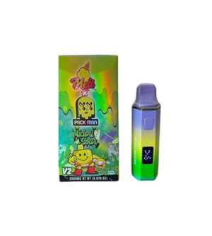 Ppp10 Pack Man | Midori Sour | NEW V2 Einweg Vape | 2G (2.000 mg)