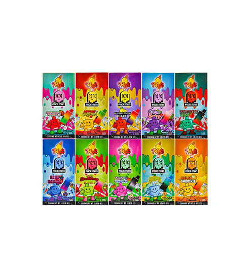 Pack Man | Midori Sour | NEW V2 Einweg Vape | 2G (2.000 mg)