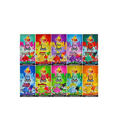 Ppp19 Pack Man | Grape Cherry | NEW V2 Einweg Vape | 2G (2.000 mg)