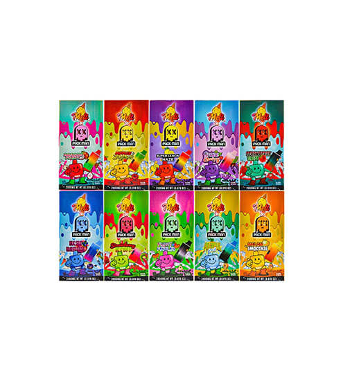 Pack Man | Strawberry Jelly | NEW V2 Einweg Vape | 2G (2.000 mg)