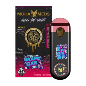 Muha Meds Grape Gas 1000mg