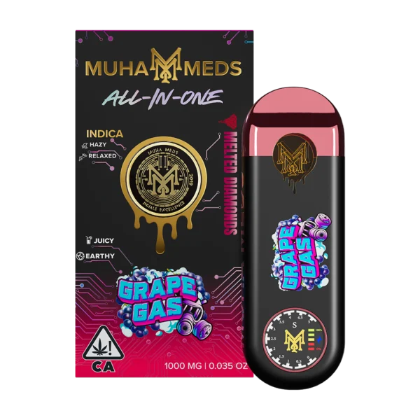 Muha Meds Grape Gas 1000mg